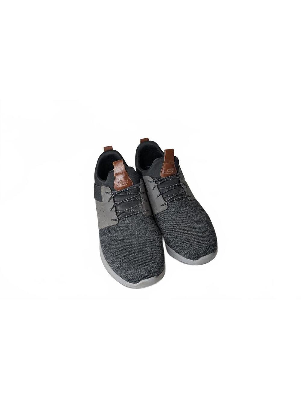 Skechers Men's Classic Fit Delson-Camben Sneakers Black Brown Size 10.5